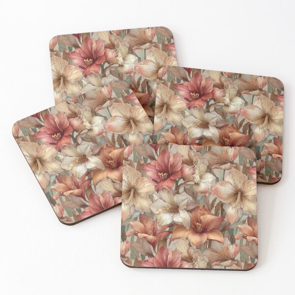 Item preview, Classic Amaryllis Floral - Flower Floral Pattern   - Birthday Gifts For Girlfriend designed and sold by RoyalStarsPatts.