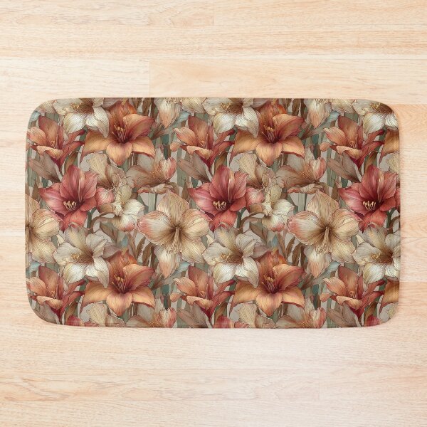 Item preview, Classic Amaryllis Floral - Flower Floral Pattern   - Birthday Gifts For Girlfriend designed and sold by RoyalStarsPatts.