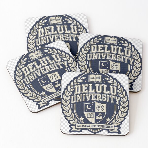 Item preview, Delulu University designed and sold by VibeQuill.