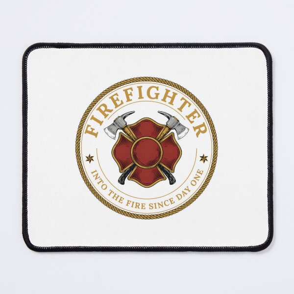 Item preview, Vintage Firefighter Malteses Cross Into The Fire Badge designed and sold by Enea Kelo.