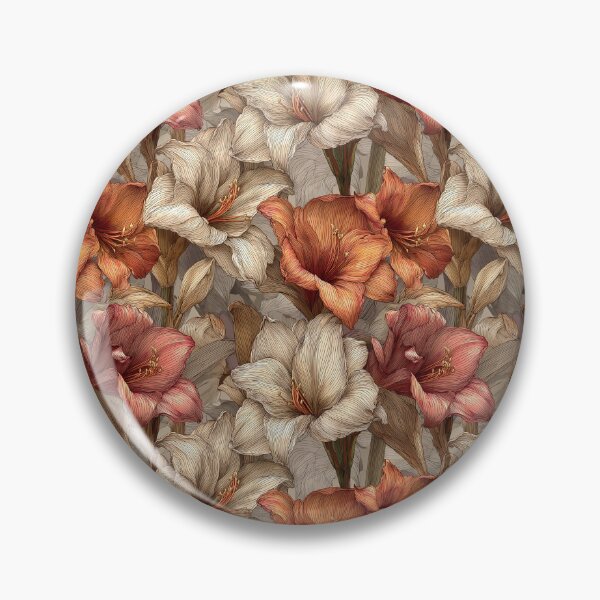 Item preview, Whimsical Amaryllis - Hawaiian Flower Pattern   - Birthday Gifts For Her designed and sold by RoyalStarsPatts.
