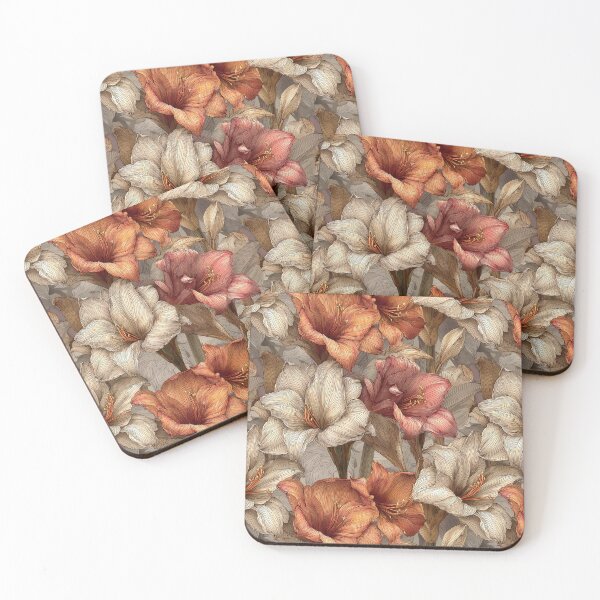 Item preview, Whimsical Amaryllis - Hawaiian Flower Pattern   - Birthday Gifts For Her designed and sold by RoyalStarsPatts.