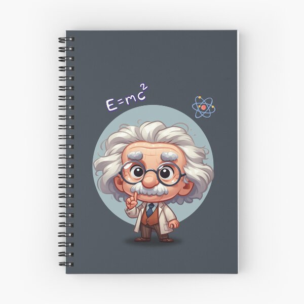 Item preview,  Albert Einstein Cartoon designed and sold by MusesWhispers.