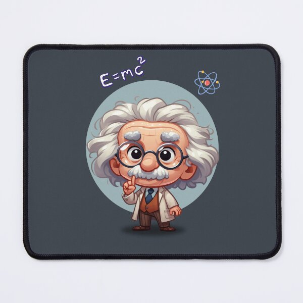 Item preview, Albert Einstein Cartoon designed and sold by MusesWhispers.