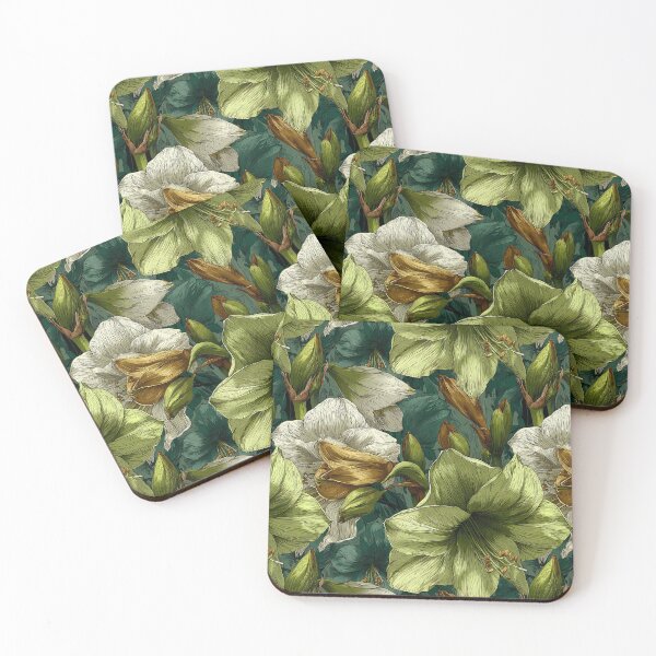 Item preview, Classic Amaryllis Texture  - Retro Flower Floral   - Birthday Gifts For Him designed and sold by RoyalStarsPatts.