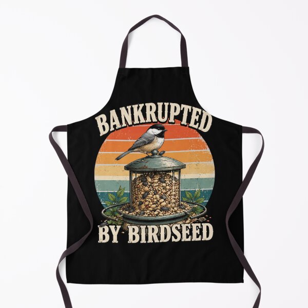 Item preview, Birdseed Vintage Chickadee Bird Feeder Garden Art designed and sold by FormalDehyena.