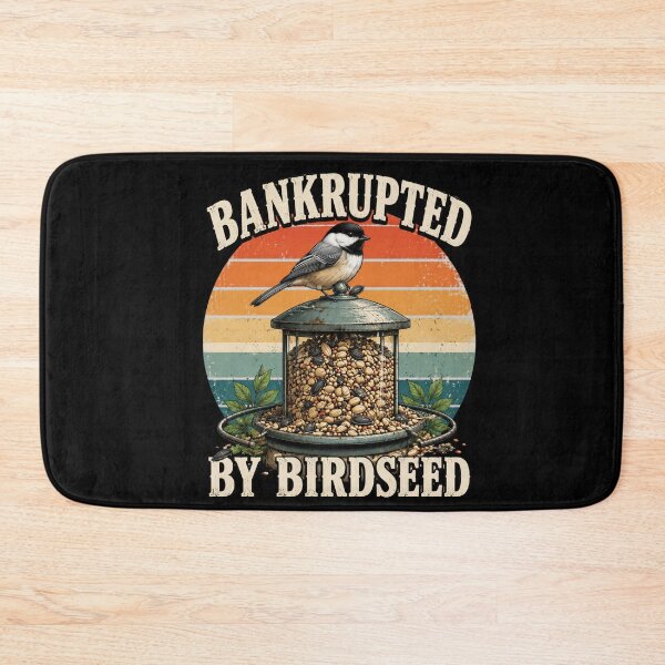 Item preview, Birdseed Vintage Chickadee Bird Feeder Garden Art designed and sold by FormalDehyena.