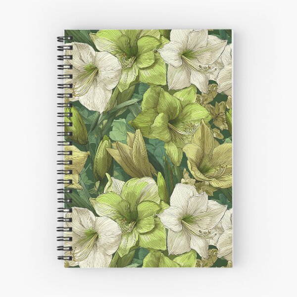 Item preview, Radiant Amaryllis Flower  - Botanical Garden Pattern   - Birthday Gifts For Husband designed and sold by RoyalStarsPatts.