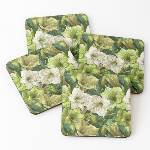 Item preview, Radiant Amaryllis Flower  - Botanical Garden Pattern   - Birthday Gifts For Husband designed and sold by RoyalStarsPatts.