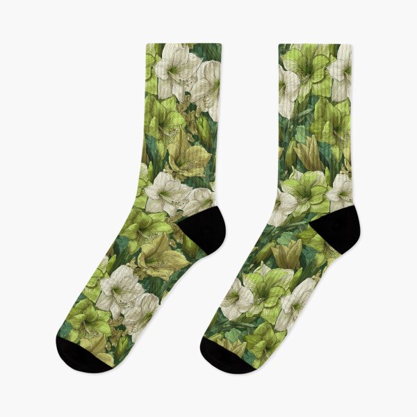 Item preview, Radiant Amaryllis Flower  - Botanical Garden Pattern   - Birthday Gifts For Husband designed and sold by RoyalStarsPatts.