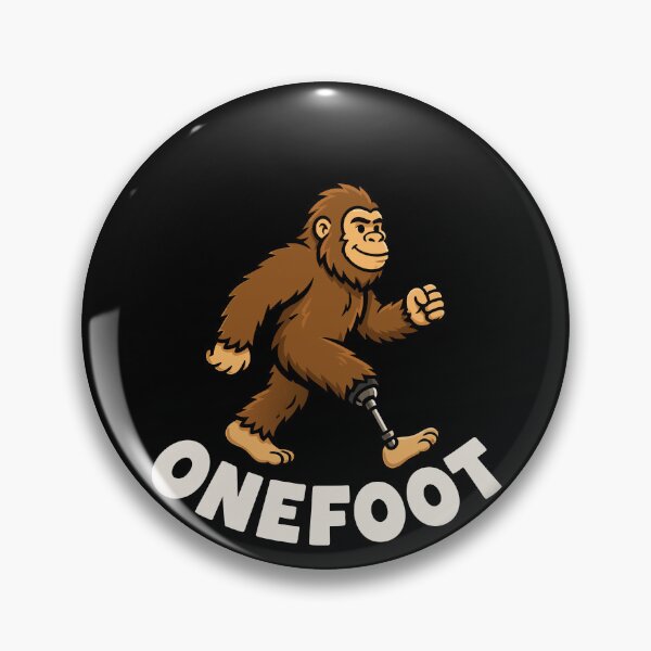 Artikelvorschau, Einbeiniger Bigfoot – Lustige Ausrüstung für Amputierte entworfen und verkauft von DynamicDesign.