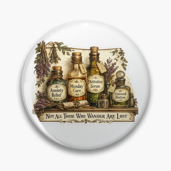 Item preview, Potion Shelf for Overthinkers designed and sold by InkPixell.