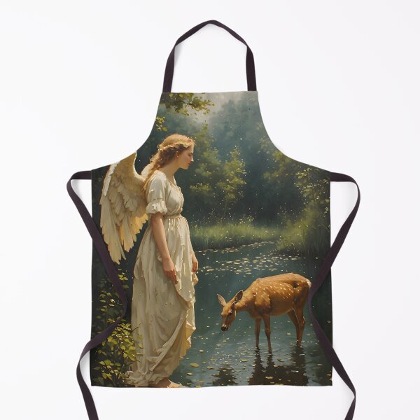 Item preview, An angel, a deer and a lake designed and sold by Aleksandar Kostjuk.
