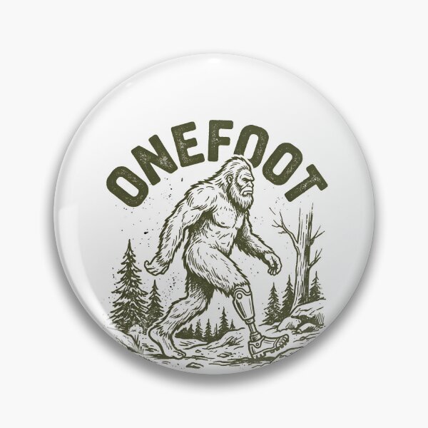 Artikelvorschau, Einbeiniger Bigfoot – Lustige Ausrüstung für Amputierte entworfen und verkauft von DynamicDesign.
