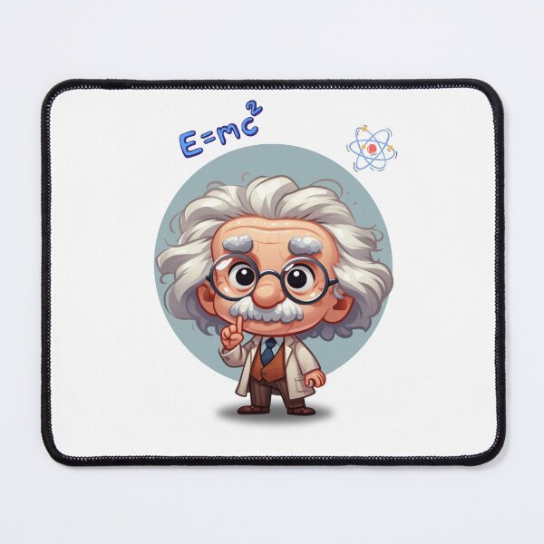 Item preview, Albert Einstein Cartoon designed and sold by MusesWhispers.