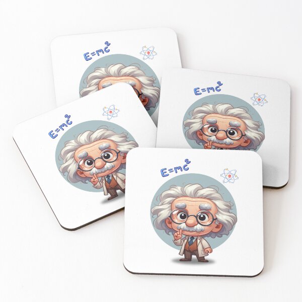 Item preview, Albert Einstein Cartoon designed and sold by MusesWhispers.