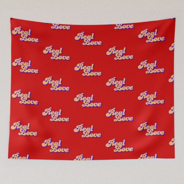 Item preview, Real Love Retro 70s Typography designed and sold by pulse_retail.
