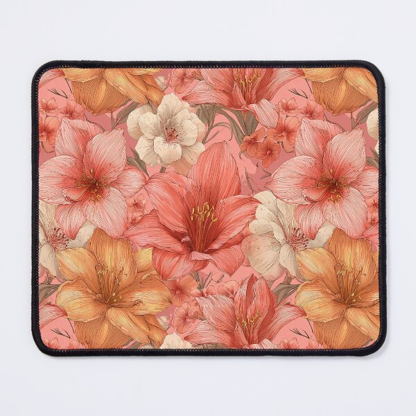 Item preview, Fresh Amaryllis Flower - Tropical Flower Pattern   - Christmas Gift Baskets designed and sold by RoyalStarsPatts.