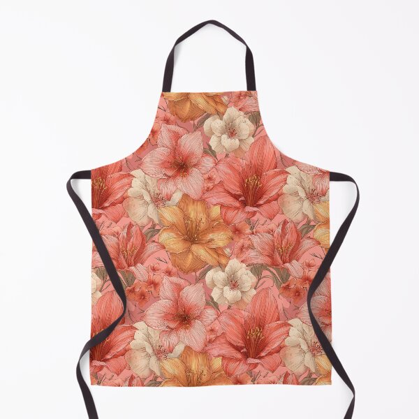 Item preview, Fresh Amaryllis Flower - Tropical Flower Pattern   - Christmas Gift Baskets designed and sold by RoyalStarsPatts.