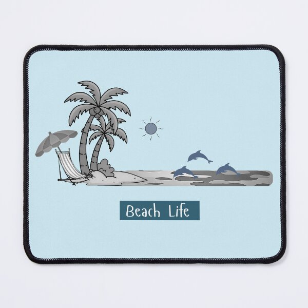 Item preview, Minimalist Tropical Beach Oasis designed and sold by SeJaa.