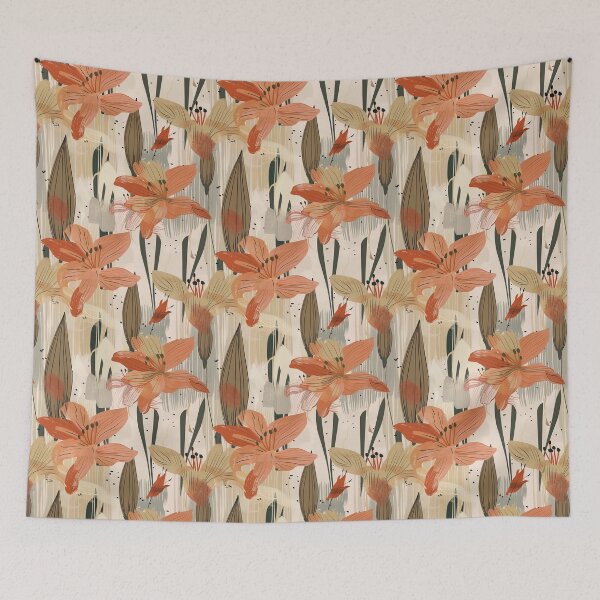 Item preview, Bold Amaryllis Flower - Flower Floral Pattern   - Christmas Gift Ideas designed and sold by RoyalStarsPatts.