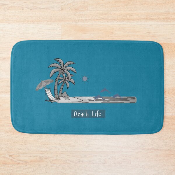 Item preview, Minimalist Tropical Beach Oasis designed and sold by SeJaa.