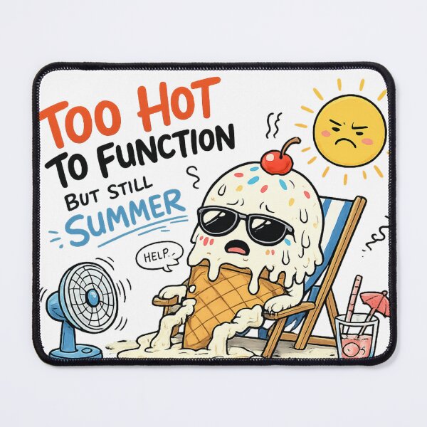 Item preview, Too Hot To Function designed and sold by Moonya26.
