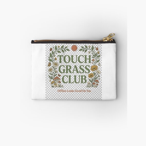 Item preview, Touch Grass Club designed and sold by VibeQuill.