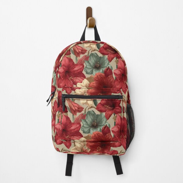 Item preview, Exotic Amaryllis Texture  - Birth Flower Pattern   - Christmas Gifts designed and sold by RoyalStarsPatts.