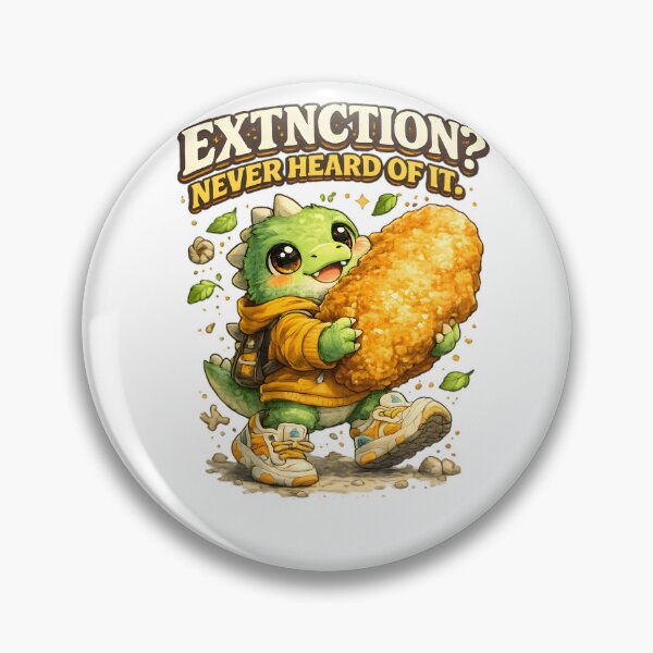 Item preview, Extinction Never Heard Of It Dinosaur designed and sold by Drofted.