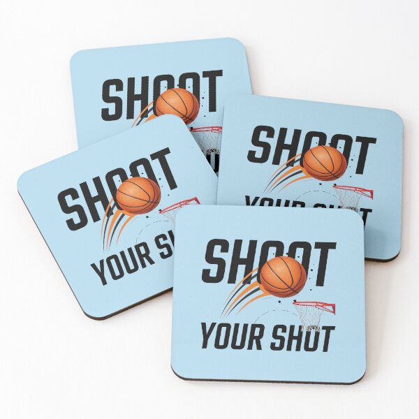 Item preview, Shoot Your Shot Basketball Motivational Design designed and sold by WikaKowalczyk.