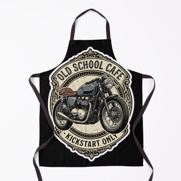 Artikelvorschau, Old School Cafe Racer Klassisches Motorrad Vintage Emblem entworfen und verkauft von EKHOAISTORE.