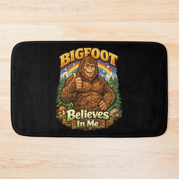 Item preview, Bigfoot Believes In Me Funny Sasquatch Camping designed and sold by amos20111.