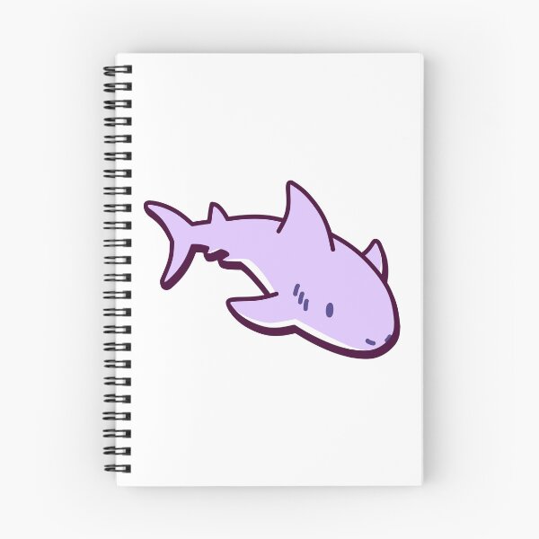Item preview, Great White Shark – Cute Kawaii-Inspired Design designed and sold by dittoon.