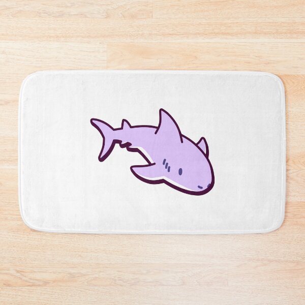 Item preview, Great White Shark – Cute Kawaii-Inspired Design designed and sold by dittoon.