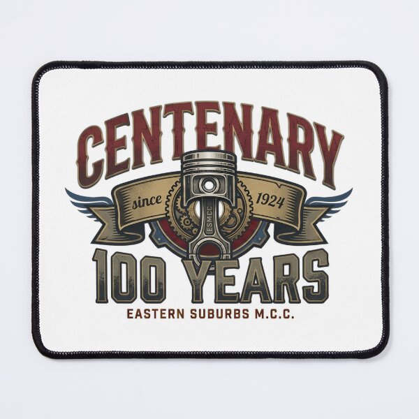 Item preview, Eastern Suburbs Motorcycle Club Centenary - 100 Years ESMCC designed and sold by Zayn Studio.