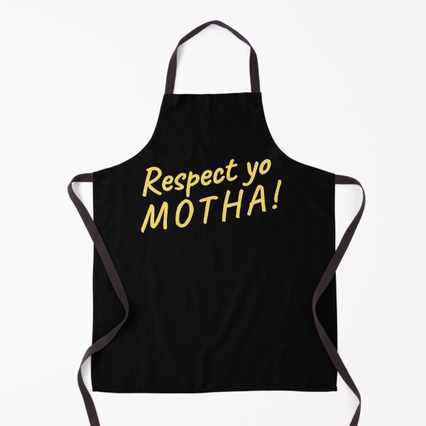 Item preview, Respect Yo Motha Minimalist Handwritten Yellow Quote designed and sold by eMKa82.