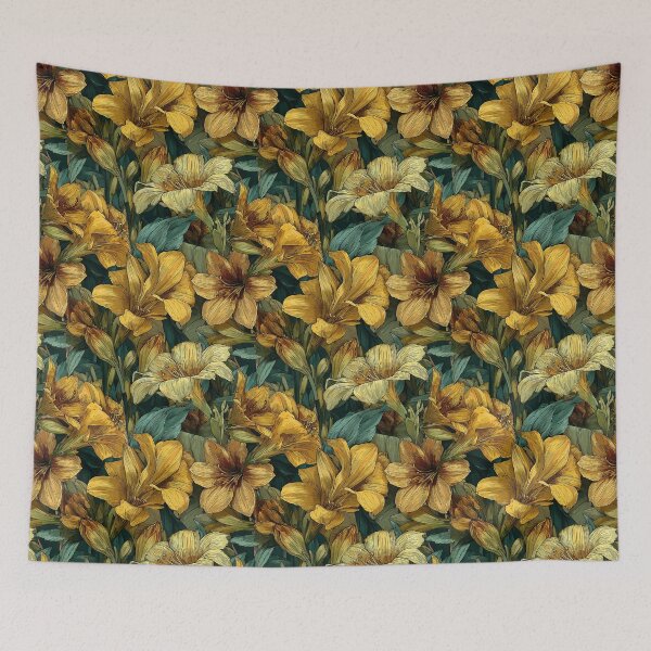 Item preview, Whimsical Amaryllis Print - Hawaiian Flower Pattern   - Christmas Gifts For Her designed and sold by RoyalStarsPatts.