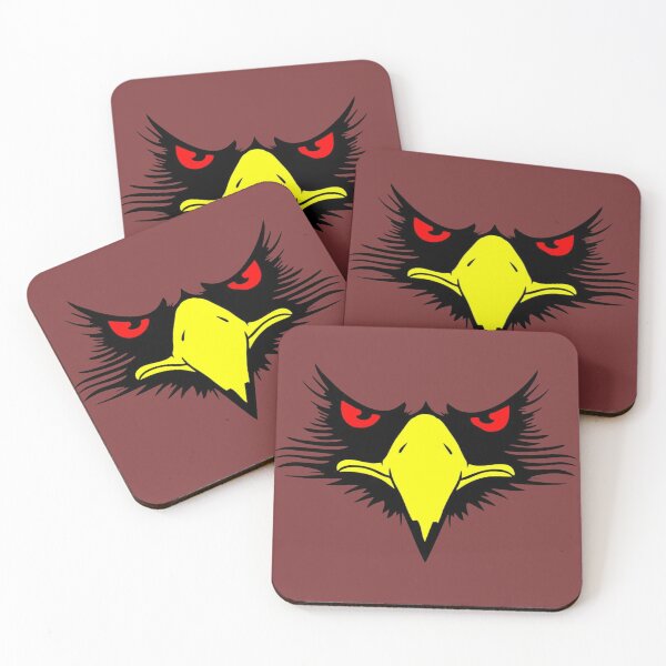 Item preview, Black and Red Tribal Eagle – Stylized Tattoo Design designed and sold by RAYBIL.