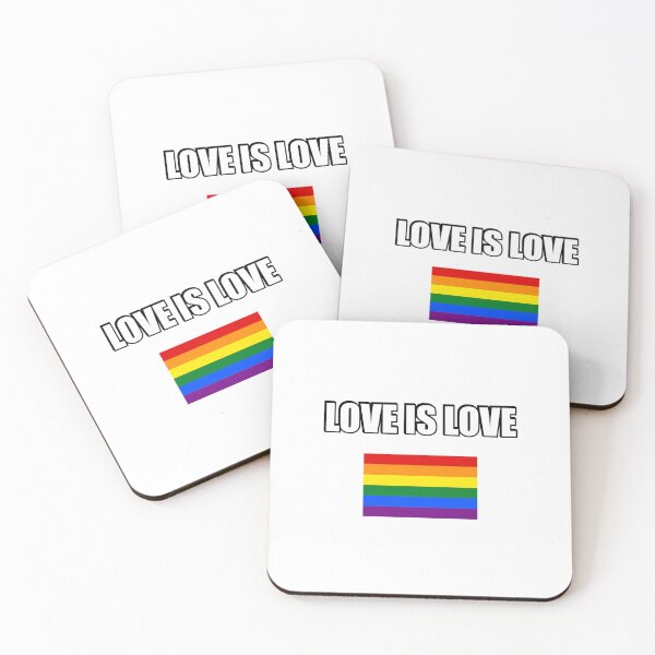 Item preview, LOVE IS LOVE Pride Rainbow Flag  designed and sold by Inspirationmotivation.