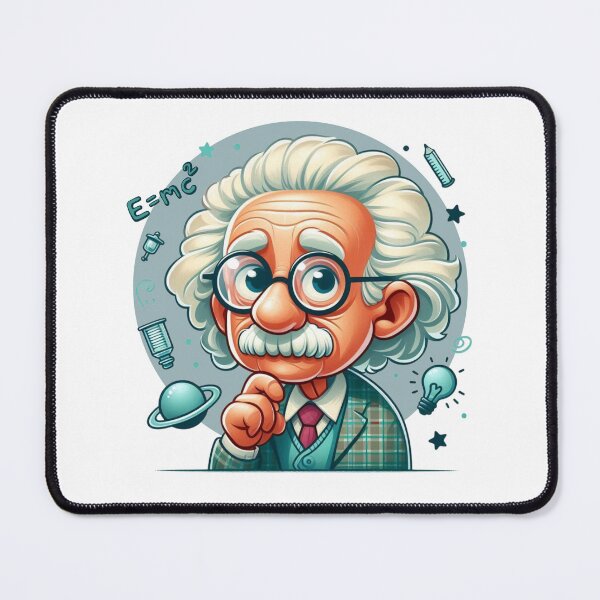 Artikelvorschau, Porträt von Albert Einstein entworfen und verkauft von MusesWhispers.