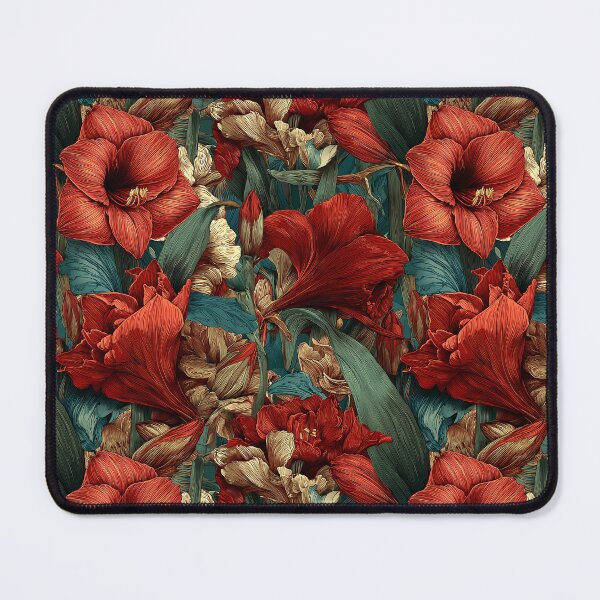 Item preview, Ornamental Amaryllis  - Botanical Garden Pattern   - Christmas Gifts For Him designed and sold by RoyalStarsPatts.