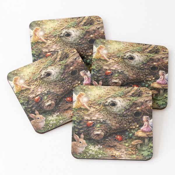 Item preview, Fairies in a Magical Forest designed and sold by cuprum.