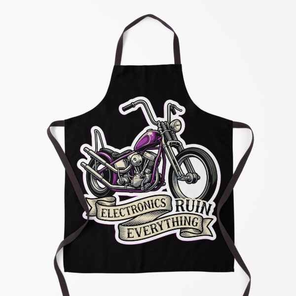 Item preview, Classic Hardtail Chopper Motorcycle Vintage Biker Art designed and sold by EKHOAISTORE.