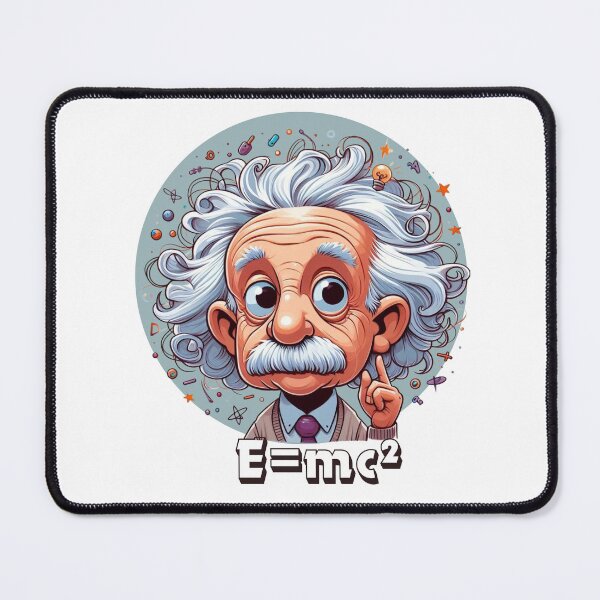 Item preview, Albert Einstein Portrait designed and sold by MusesWhispers.