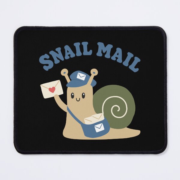 Item preview, Cute Kawaii Snail Mail Carrier Postman designed and sold by Doodlywood.