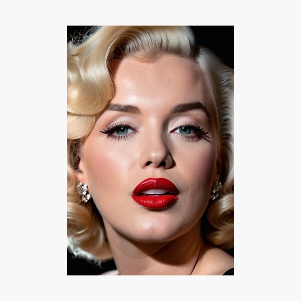 Item preview, Cinema - Blonde Icon of 1950s Cinema, Timeless Glamour Portrait designed and sold by Beat-It.
