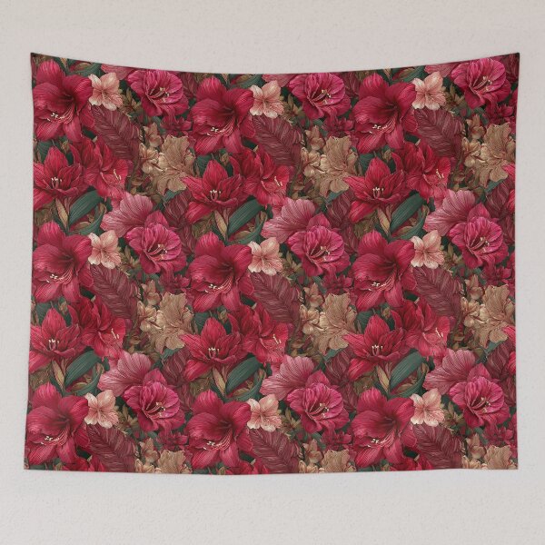 Item preview, Fresh Amaryllis  - Retro Flower Floral   - Christmas Gifts For Husband designed and sold by RoyalStarsPatts.
