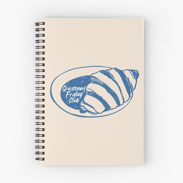 Item preview, Cute Croissant French. Croissant Friday Club.  designed and sold by CoCoArt-Ua.