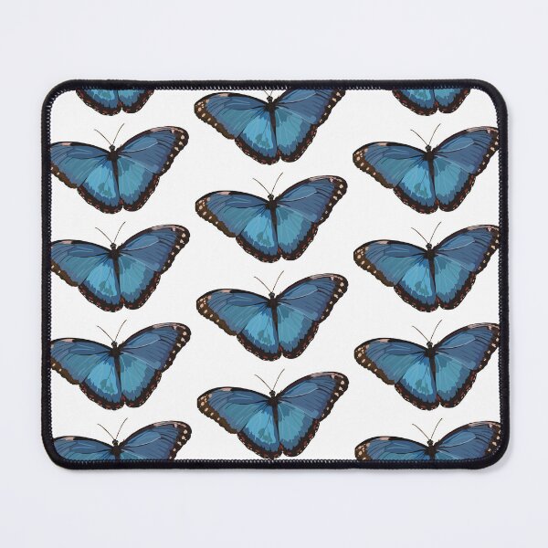 Item preview, Blue Morpho Butterfly Tropical Wildlife Insect Nature Butterfly Botanical Design designed and sold by PrettylittlepastelUk.